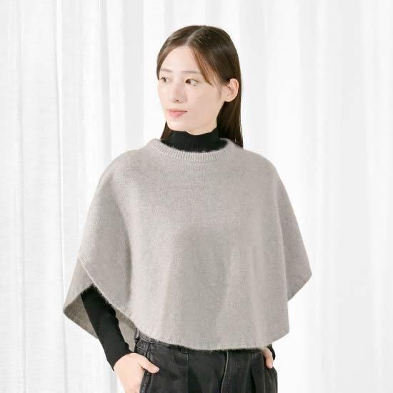 maru ポンチョケープ / ふわふわただよう雪国新潟の冬のもや