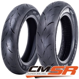 CST タイヤ　CM-SR 100/90-10 56J TL　ミニバイク用 ハイグリップタイヤ　10インチ