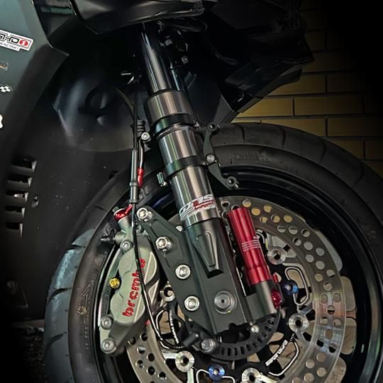GJMS製 FF2+ Front Fork シグナス グリファス ・ シグナスX 2~5 GJMS製 FF2+ Front Fork シグナス グリファス ・ シグナスX 2~5