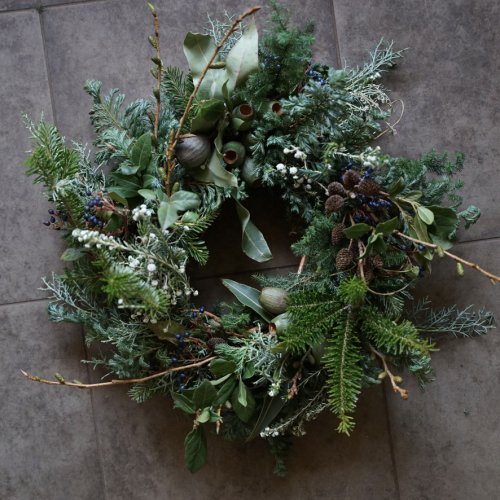 wreath M(green mix)