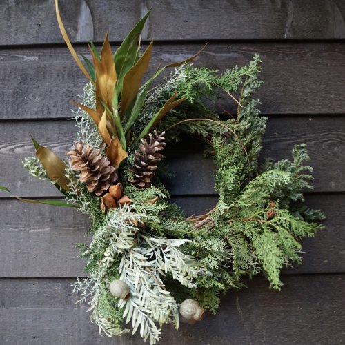 wreath M(green / brown)