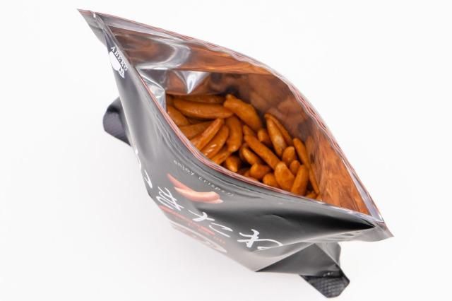 かきたね Basic003わさび醤油 柿の種 ピーナッツなし - ご飯のお供のお