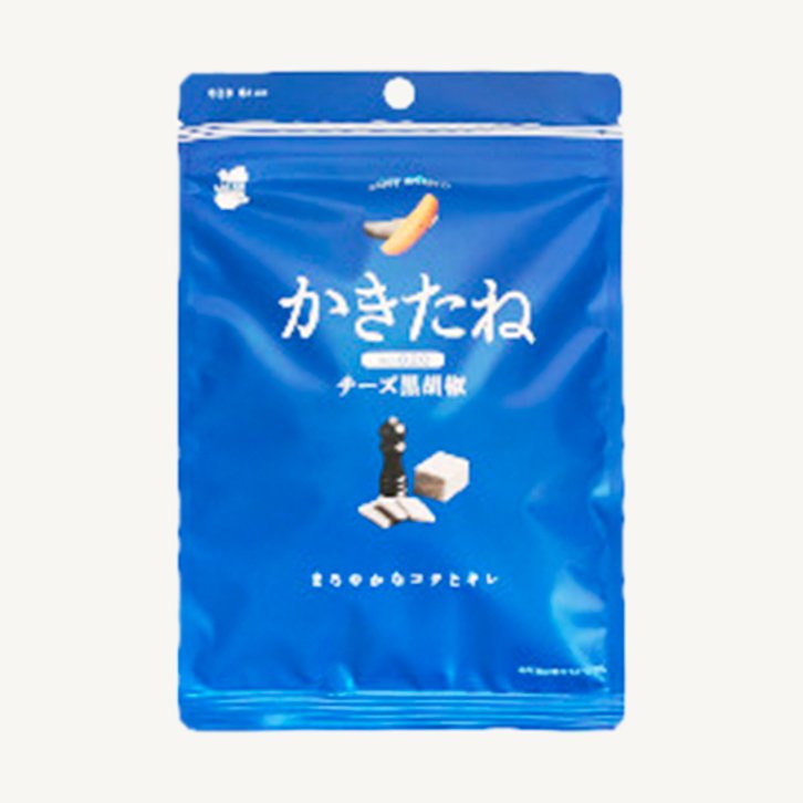 かきたね Blue020チーズ黒胡椒 - ご飯のお供のお取り寄せ・ギフト｜阿部幸製菓株式会社