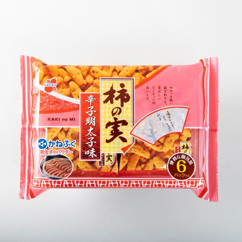柿の実辛子明太子味 阿部幸製菓株式会社 柿の実辛子明太子味 阿部幸製菓株式会社