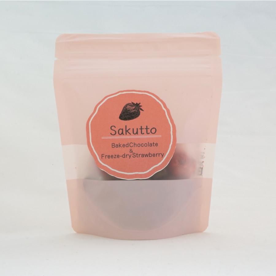 Sakutto 焼きチョコ フリーズドライストロベリー入り 越後姫 プレゼント 阿部幸製菓株式会社 Sakutto 焼きチョコ フリーズドライストロベリー入り 越後姫 プレゼント 阿部幸製菓株式会社