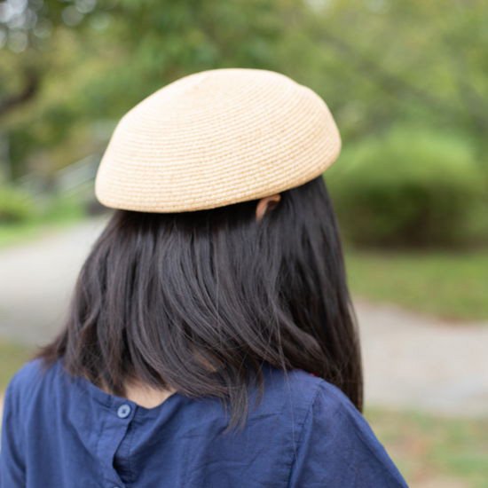 ペーパーリボンパイピングベレー | WARAFU（ワラウ） | 母子にお届けする帽子ブランド