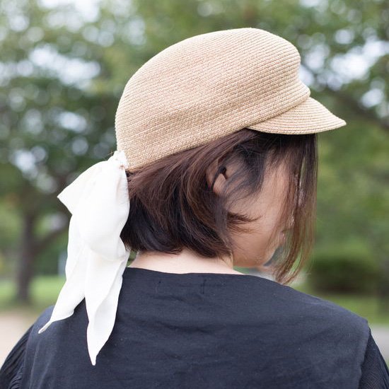 リボンキャスケット | WARAFU（ワラウ） | 母子にお届けする帽子ブランド