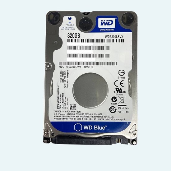 WesternDigital製 内蔵HDD 2.5インチ WD3200LPCX 320GB 7mm 5400rpm ...