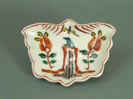 赤絵蝶文豆皿 - 高橋芳宣 『芳宣.World』