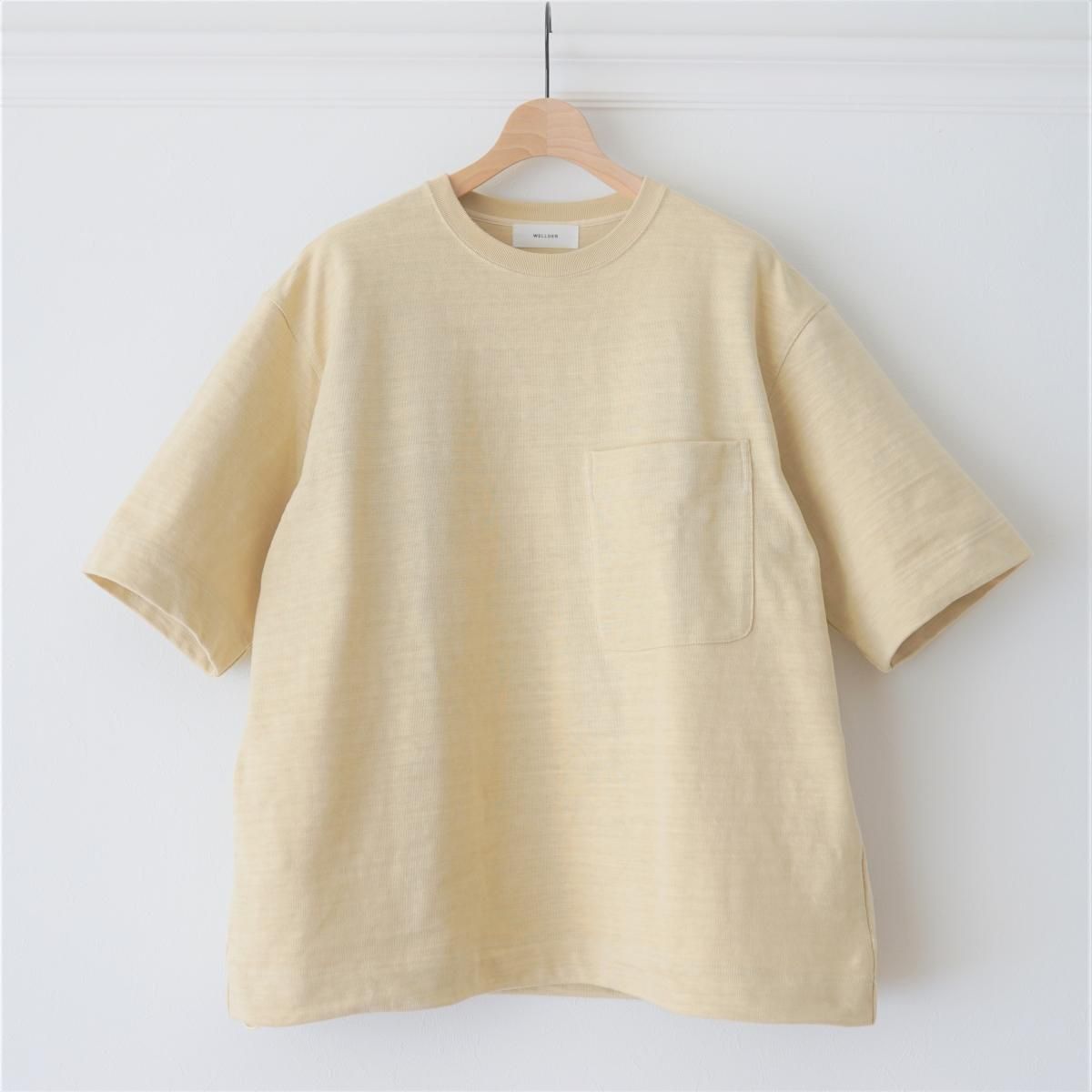 <img class='new_mark_img1' src='https://img.shop-pro.jp/img/new/icons20.gif' style='border:none;display:inline;margin:0px;padding:0px;width:auto;' />40%OFFۡWELLDER /  DRAWSTRING HEM HALF SLEEVE SWEAT - ECRU