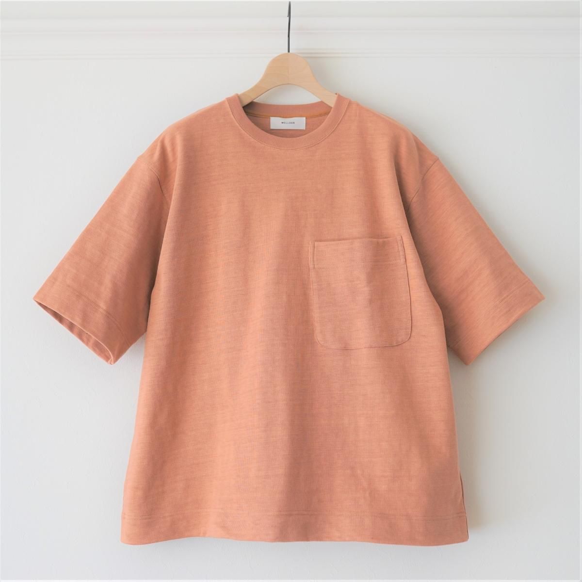 <img class='new_mark_img1' src='https://img.shop-pro.jp/img/new/icons20.gif' style='border:none;display:inline;margin:0px;padding:0px;width:auto;' />40%OFFۡWELLDER  DRAWSTRING HEM HALF SLEEVE SWEAT - DUSKY PINK