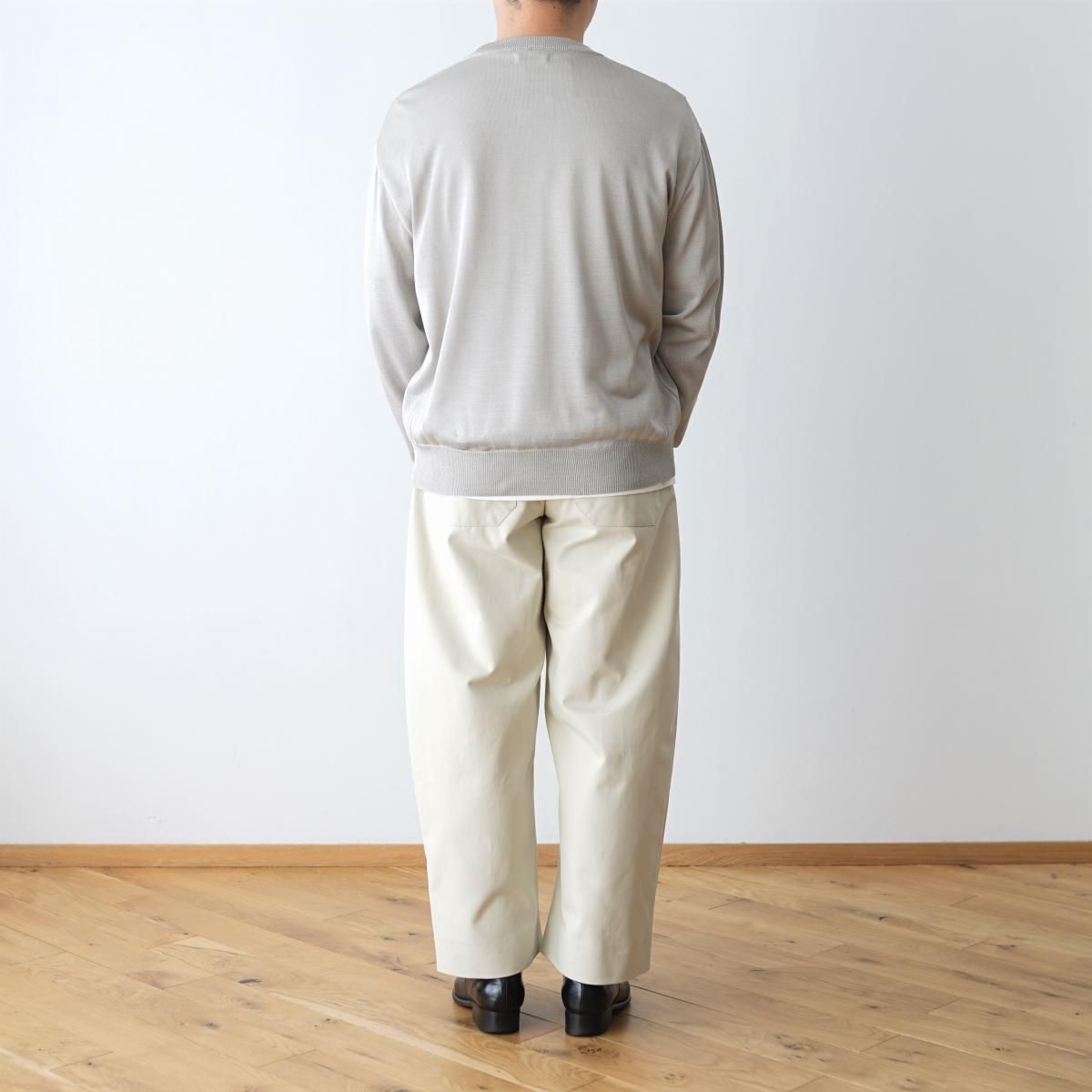 正規激安 INTERIM CARDIGAN 100% / INTÉRIM】RAW RAW SILK SILK 100