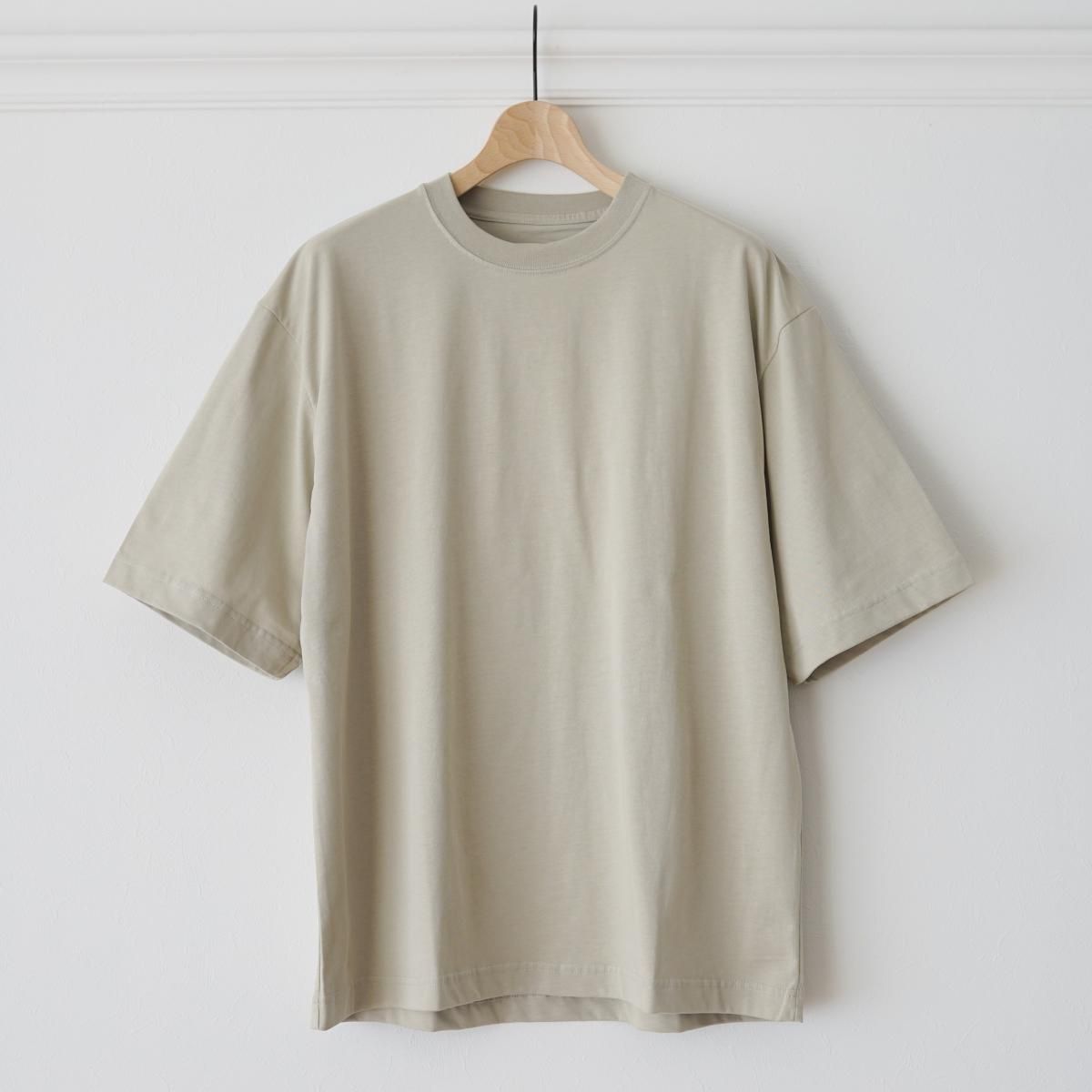 STUDIO NICHOLSON ˥륽MRCRIZED COTTON LOGO JERSEY (BETA) - SOAP