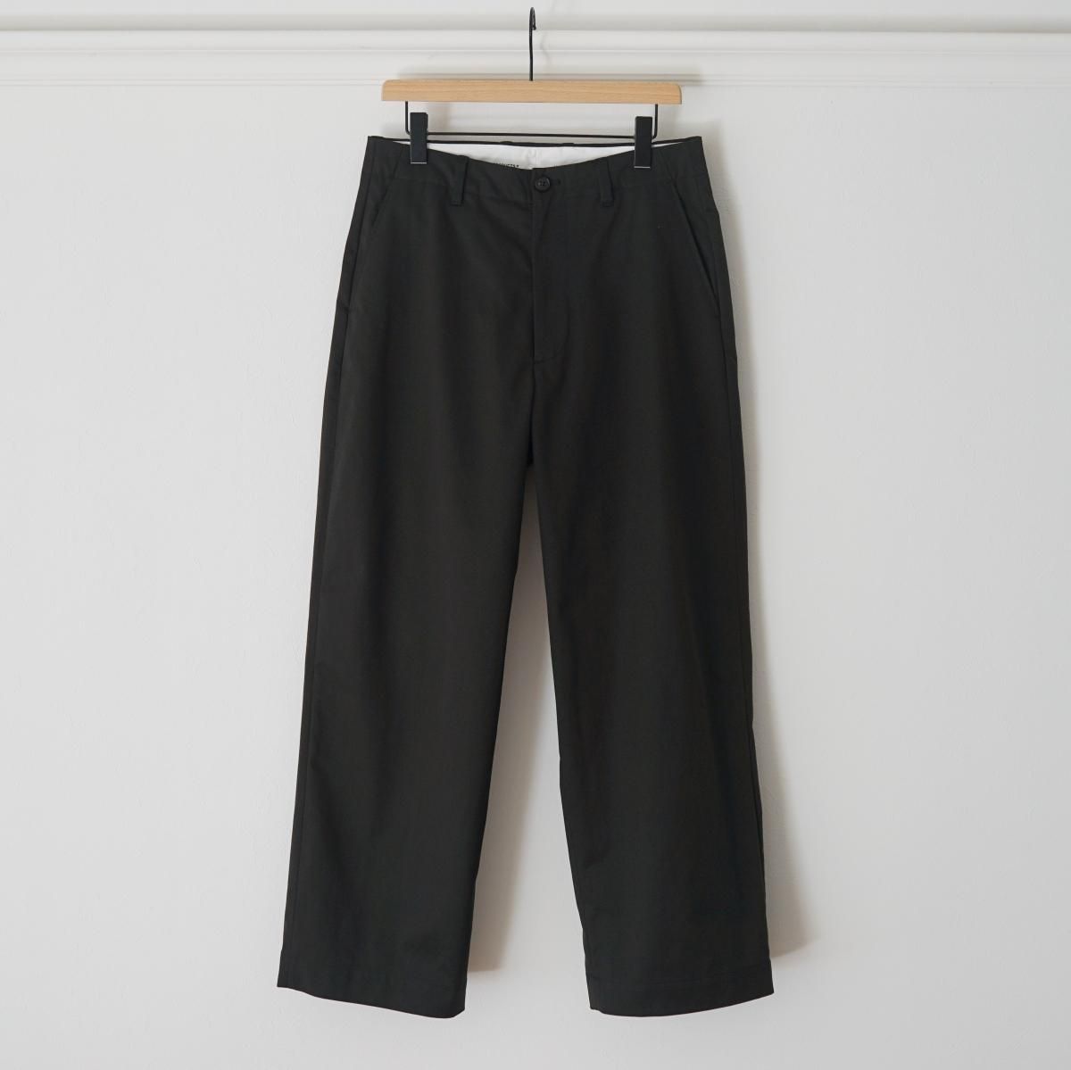 No Tuck Wide Chino Trousers