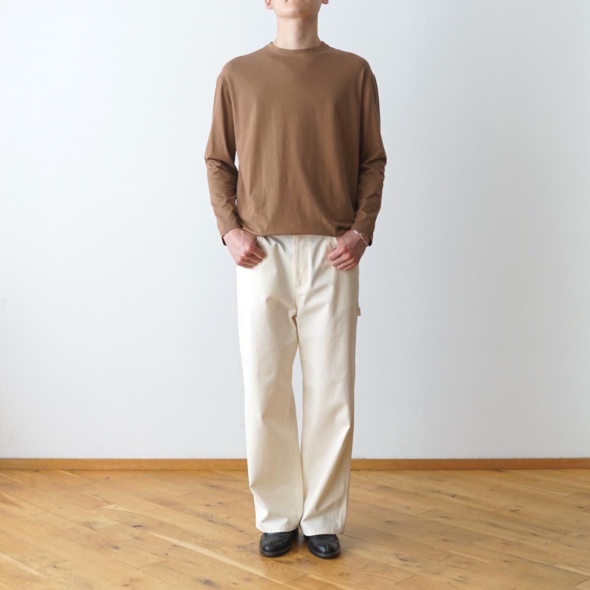 RAKINES / ラキネス】 BABY JERSEY / LONG×LONG T - RUSTY BROWN