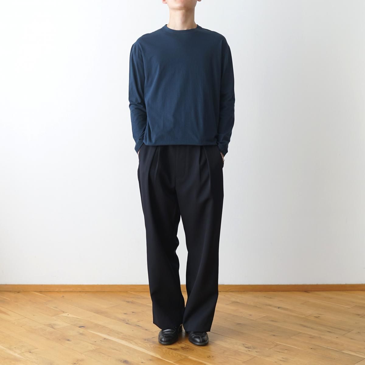 tmkmさん♡ RAKINES / ラキネス】 BABY JERSEY / LONG×LONG T - DEEP SEA
