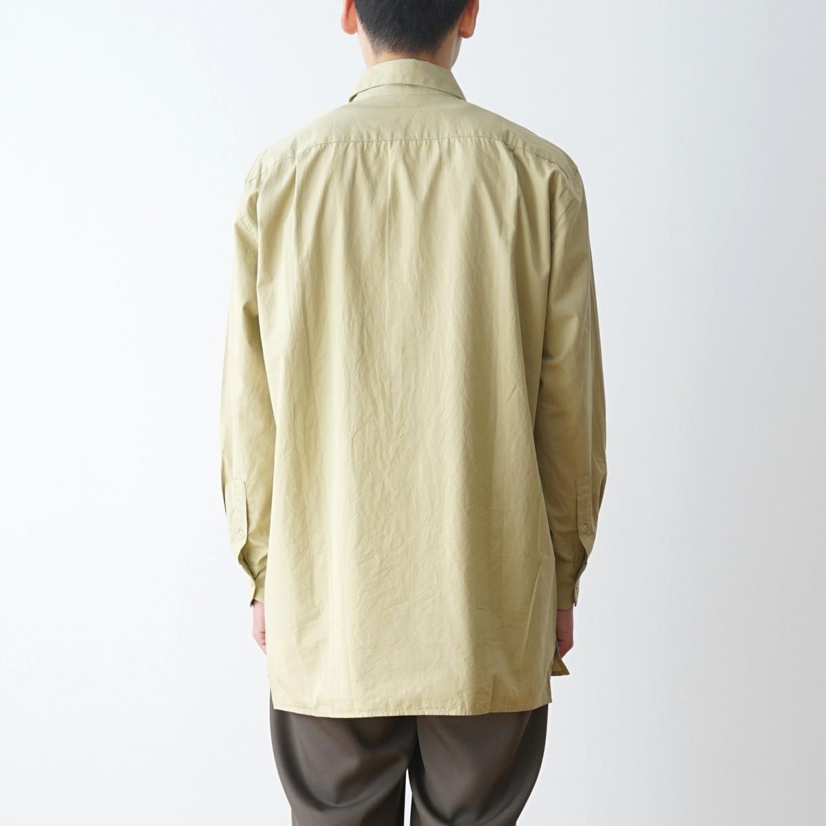 SEEALL / シーオール】 ESSENTIAL B SHIRTS - SAGE / PARK