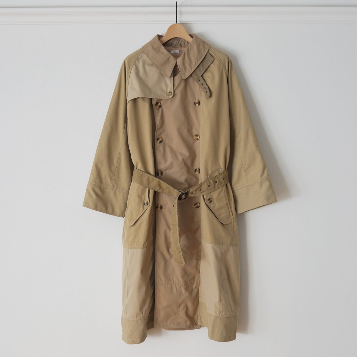【SEEALL シーオール】RECONSTRUCTED TRENCH COAT 