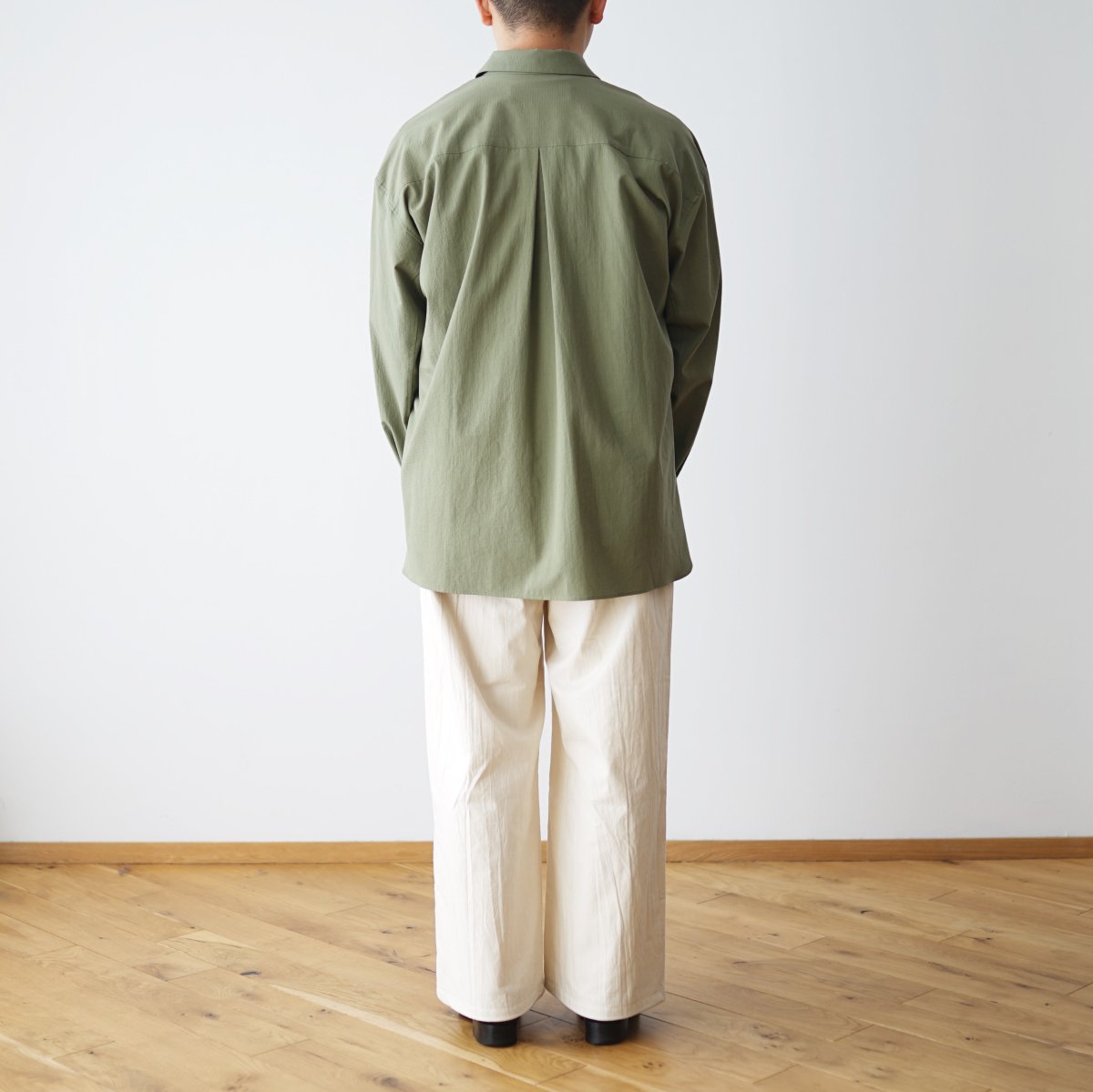 POLYPLOID ポリプロイド】 SHIRT JACKET "C" - OLIVE / PARK ONLINE STORE