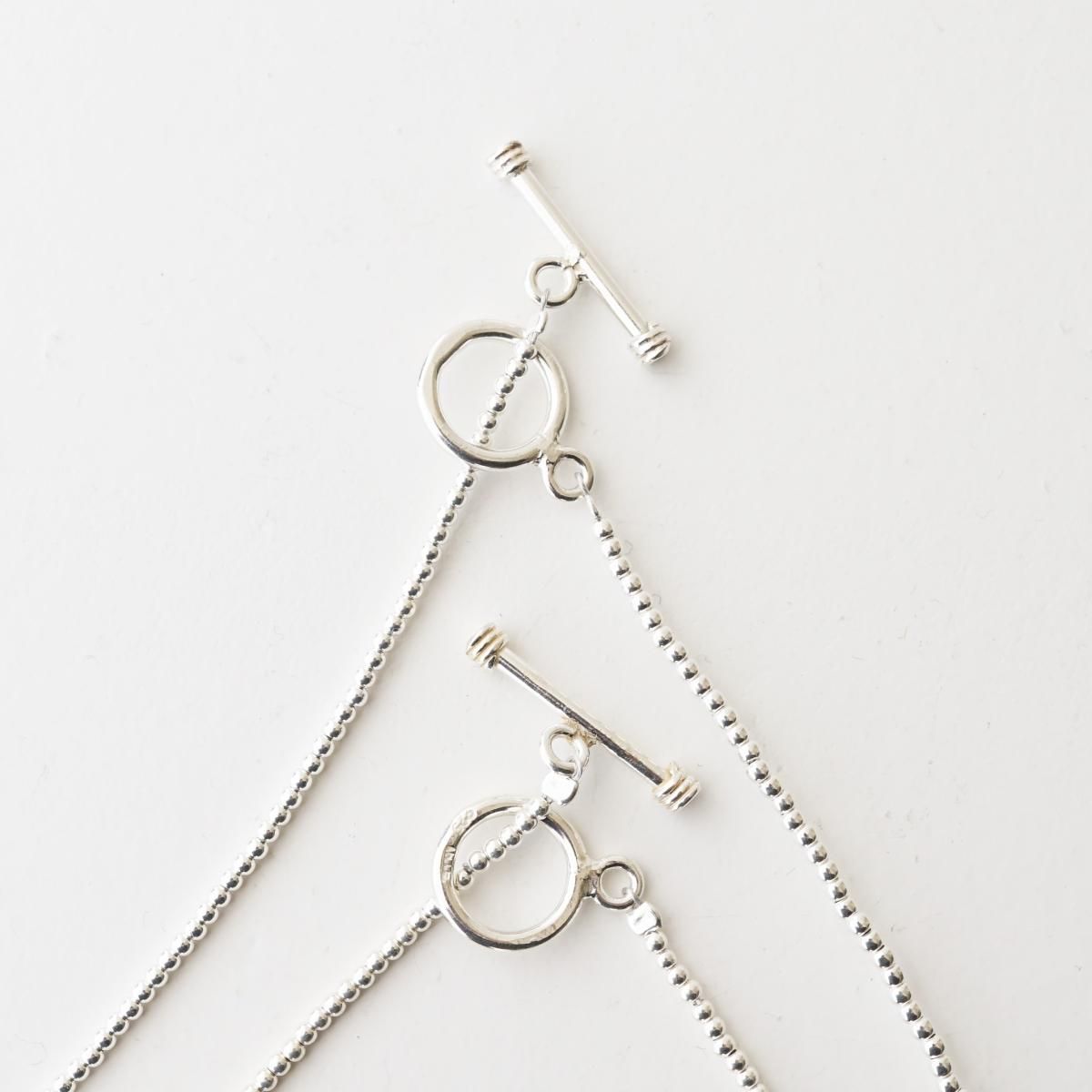 INTERIM インテリム TAXCO SILVER PAIR NECKLACE