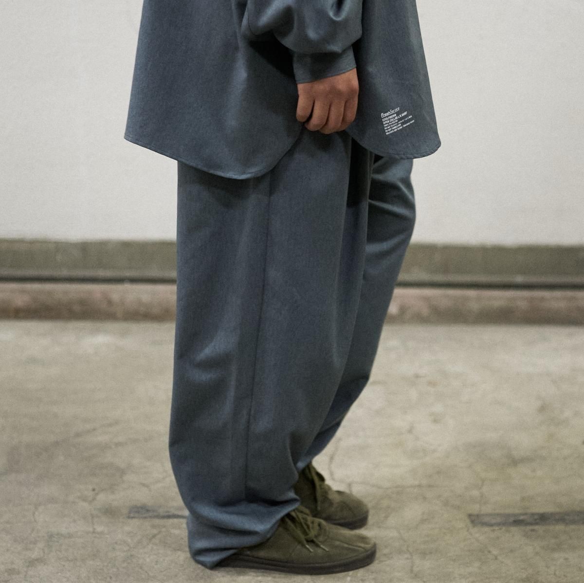 FreshService フレッシュサービス】 COOLFIBER TWO TUCK EASY PANTS
