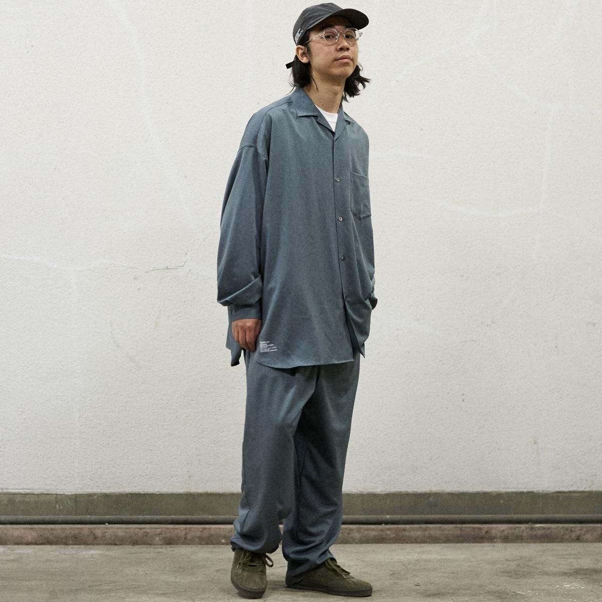 FreshService フレッシュサービス】 COOLFIBER TWO TUCK EASY PANTS