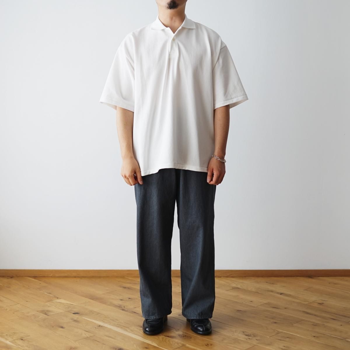 INTERIM インテリム】 40'S MIL BAGGY ZIPPED SHUTTLE DENIM TROUSERS