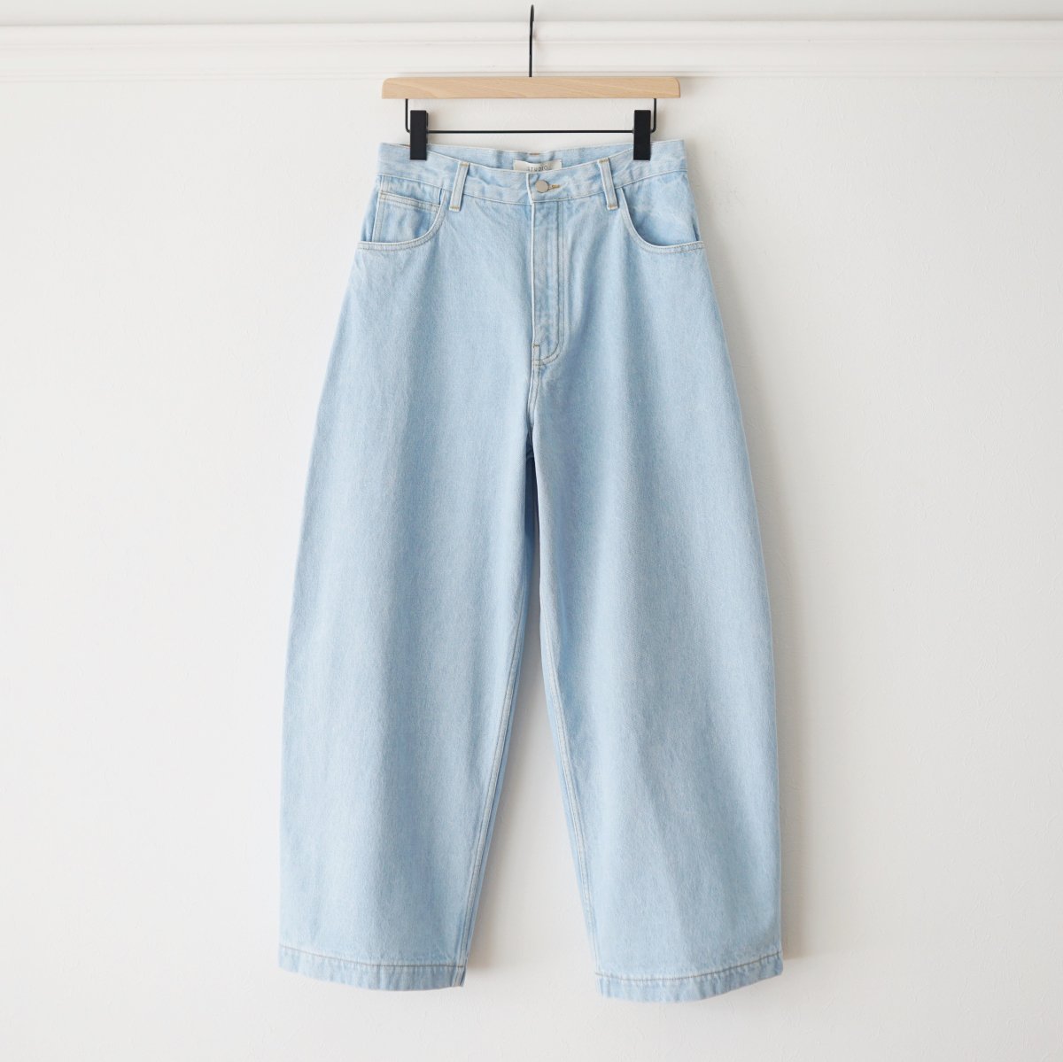 STUDIO NICHOLSON ˥륽 VOLUME PANT (PAOLO) - BLEACH WASH