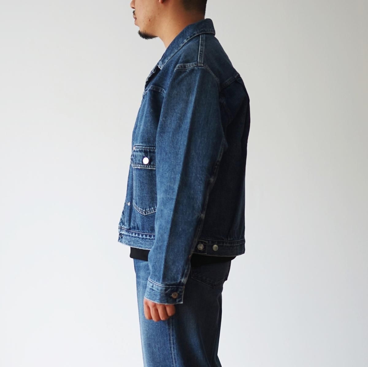 TANAKA NEW CLASSIC JEAN JACKET Mサイズ TANAKA タナカ】 THE NEW CLASSIC JEAN JACKET - VINTAGE BLUE