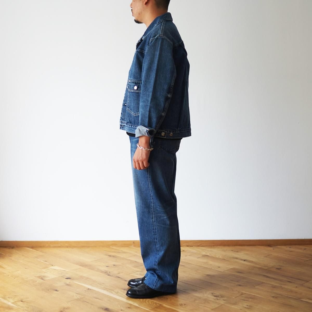 TANAKA タナカ】 THE NEW CLASSIC JEAN JACKET - VINTAGE BLUE
