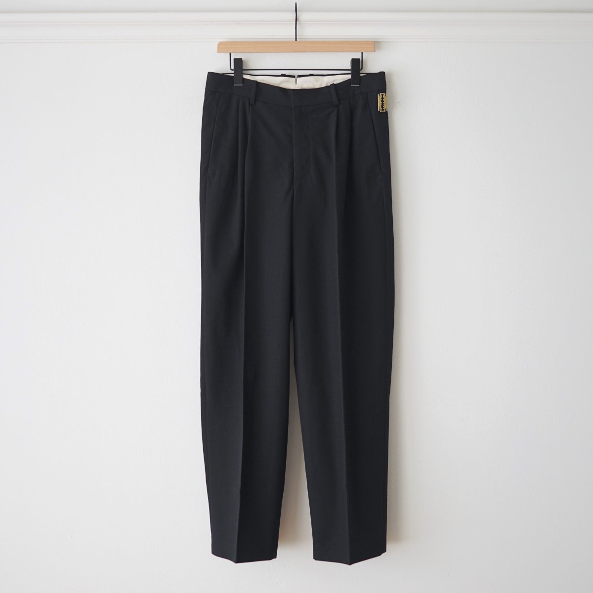 TANAKA タナカ】 THE TROUSERS - BLACK / PARK ONLINE STORE