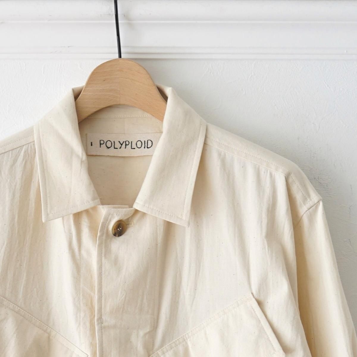POLYPLOID/LONG COAT A (OFF WHITE)
