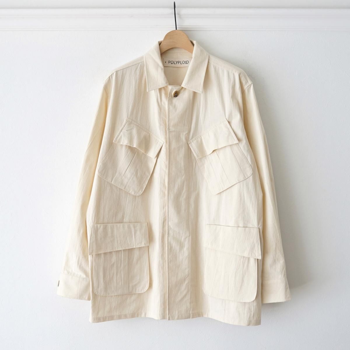 2024 S/SۡPOLYPLOID ݥץɡ UTILITY JACKET 