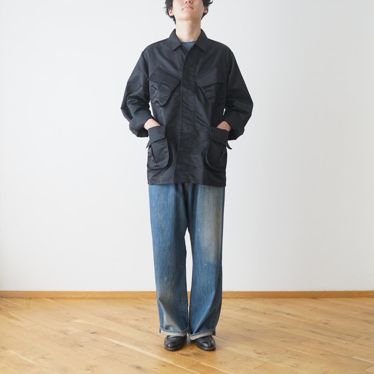 POLYPLOID「 PONCHO TYPE-B 」BLACK