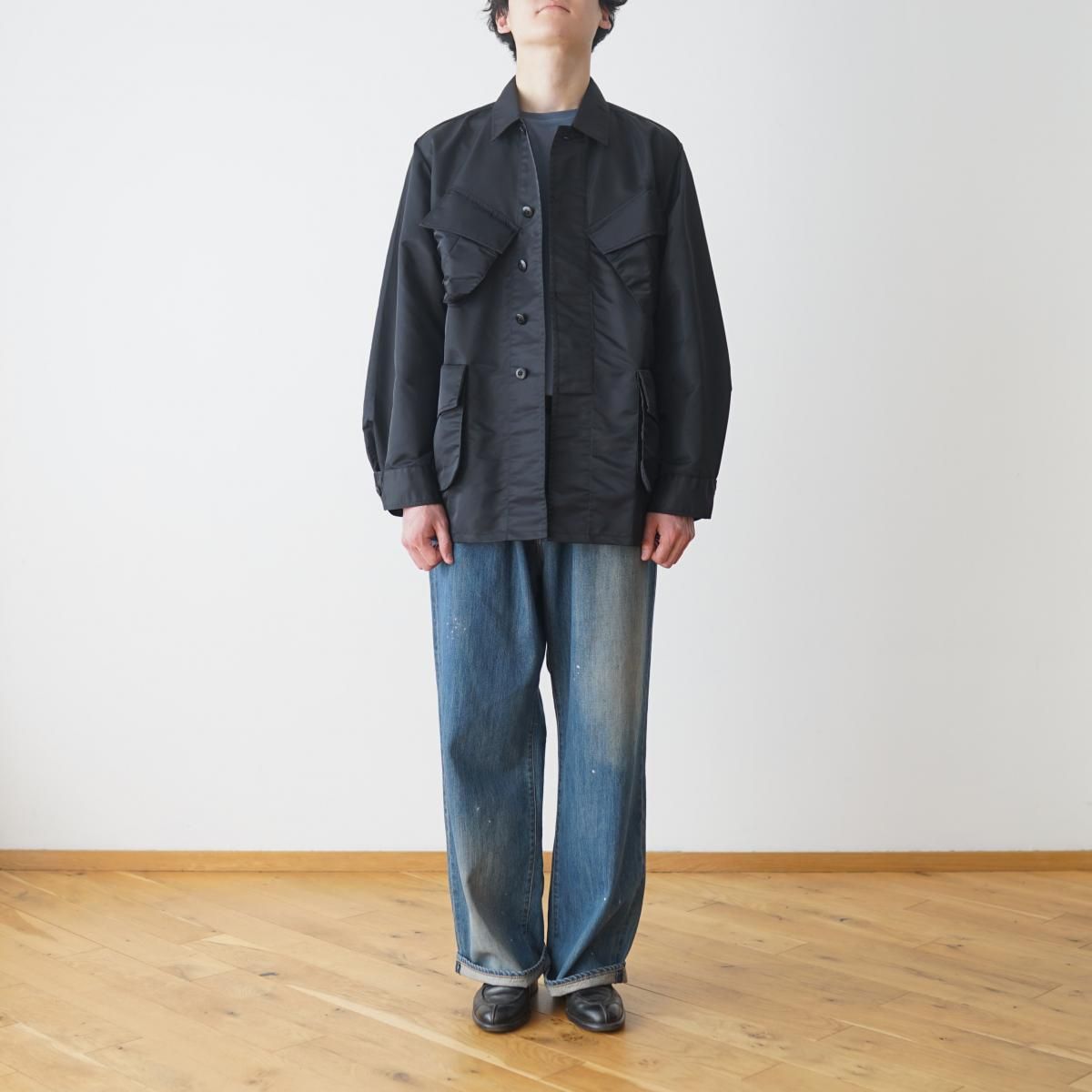 POLYPLOID「 PONCHO TYPE-B 」BLACK