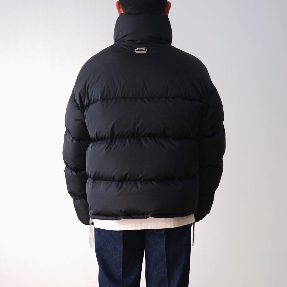 TANAKA タナカ】 NEW CLASSIC DOWN JACKET - BLACK / PARK TANAKA タナカ】 NEW CLASSIC DOWN JACKET - BLACK / PARK