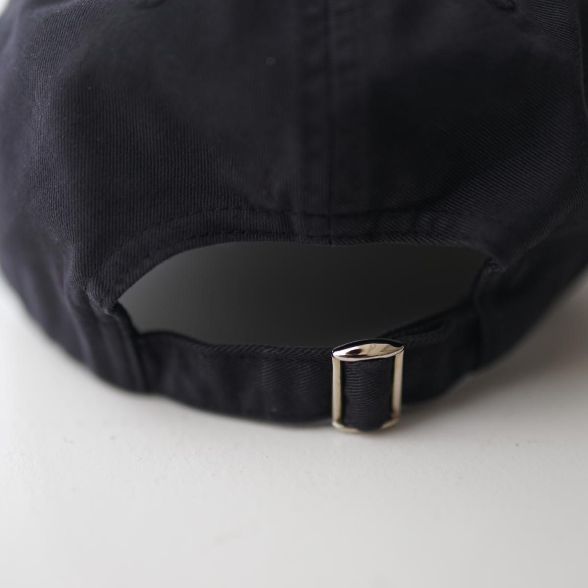 STUDIO NICHOLSON スタジオニコルソン】 COTTON TWILL LOGO CAP