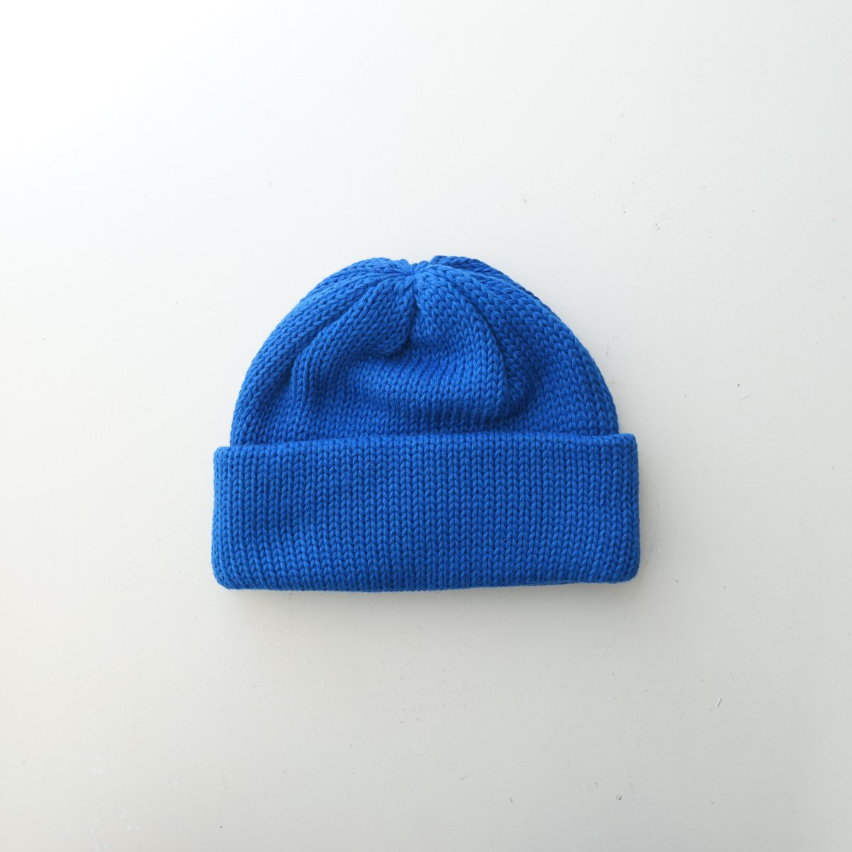 COMESANDGOES カムズアンドゴーズ】 COTTON 3G STANDARD KNIT - BLUE / PARK ONLINE STORE