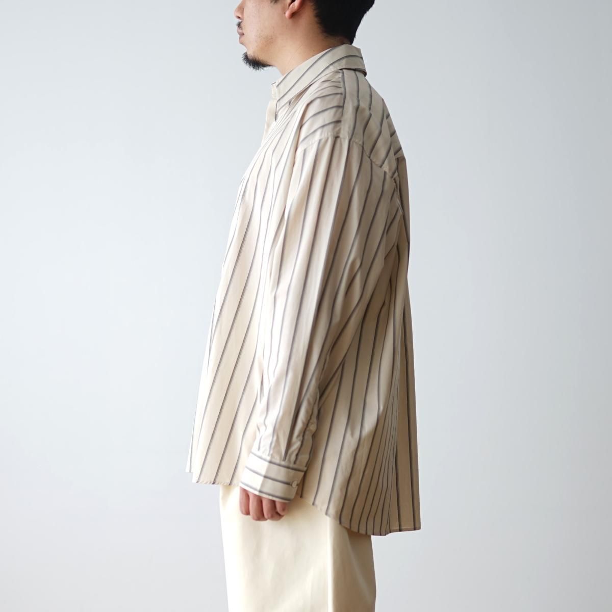 STUDIO NICHOLSON スタジオニコルソン】 ARCHIVE STRIPE SHIRT STUDIO NICHOLSON スタジオニコルソン】 ARCHIVE STRIPE SHIRT