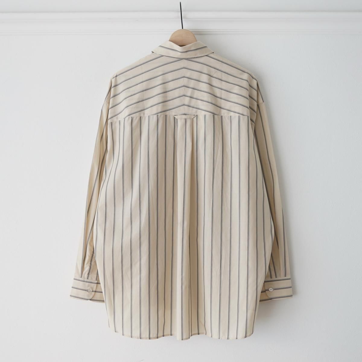STUDIO NICHOLSON スタジオニコルソン】 ARCHIVE STRIPE SHIRT (LOCHE