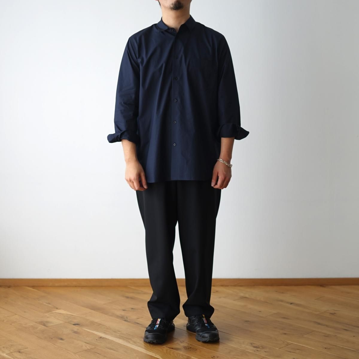 トップス ATON Suvin Broad Standard Shirt(NAVY) KK0018_065_1400x.jpg?v=1733150848