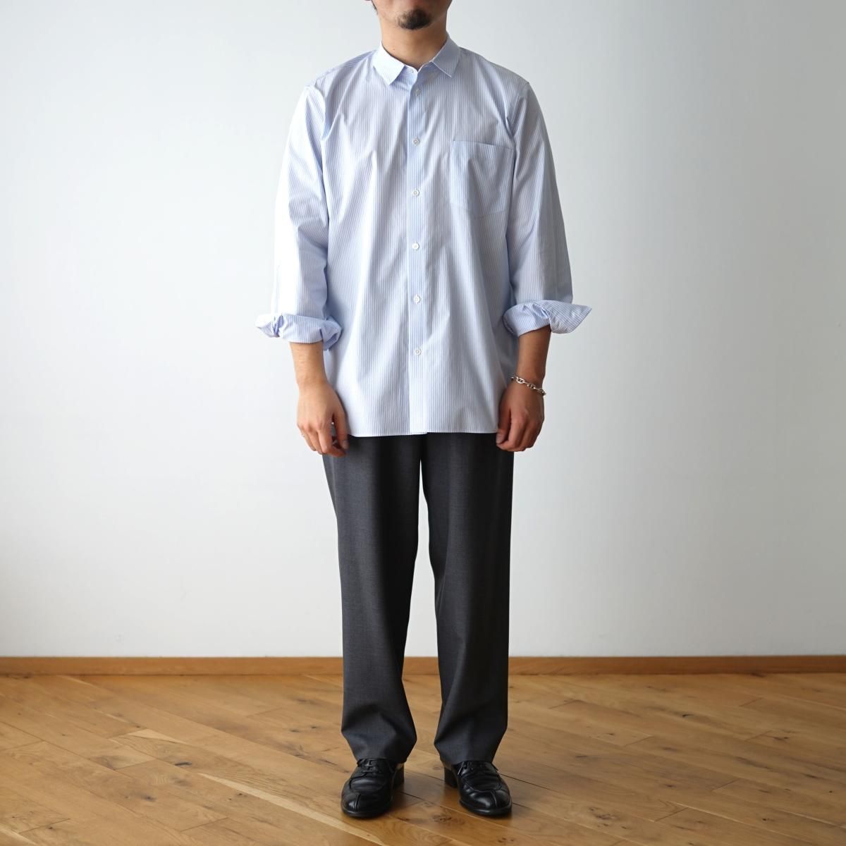 コ*ミ様 ATON エイトン Giza Stripe Standard Shir コ*ミ様 ATON エイトン Giza Stripe Standard Shir GIZA STRIPE