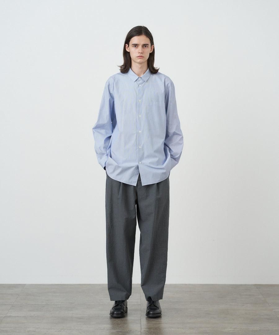 コ*ミ様 ATON エイトン Giza Stripe Standard Shir ATON - Wallace & Murron Online Shop