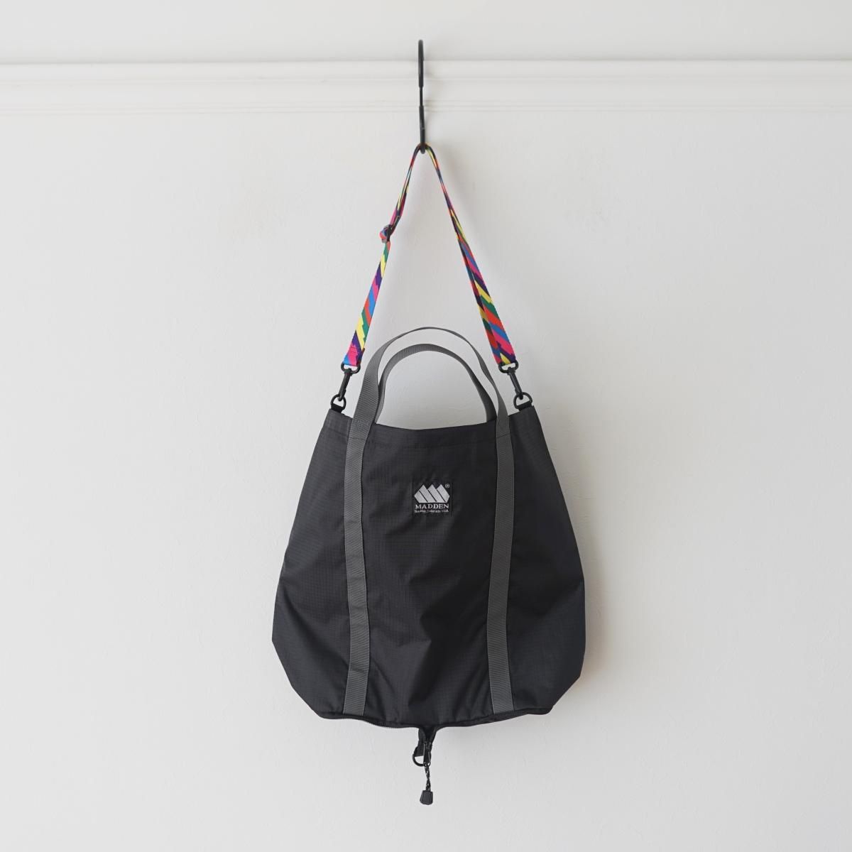 is-ness / ͥ EXCLUSIVE MADDEN Two-way Eco Bag - BLACK