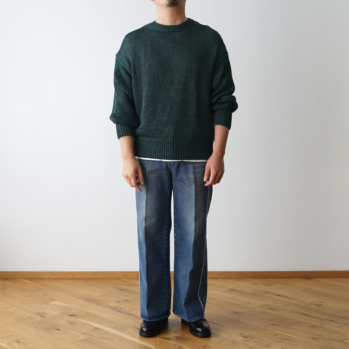 TANAKA / タナカ】 THE SELVEDGE JEAN TROUSERS - VINTAGE BLUE