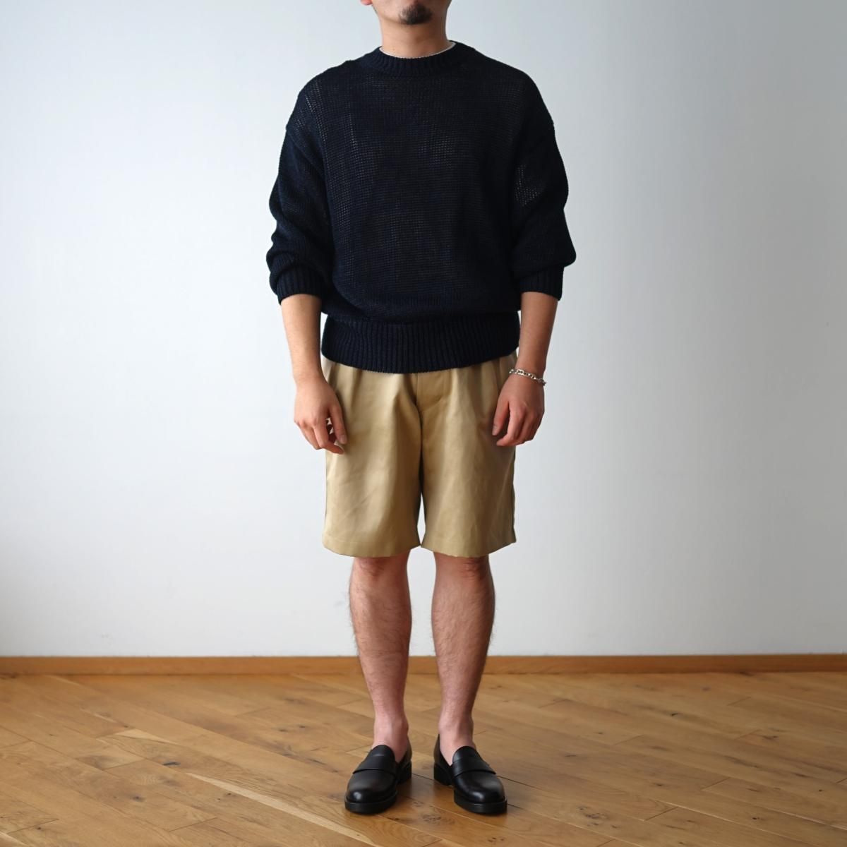 TANAKA タナカ】 THE KHAKI SHORTS - KHAKI / PARK ONLINE STORE