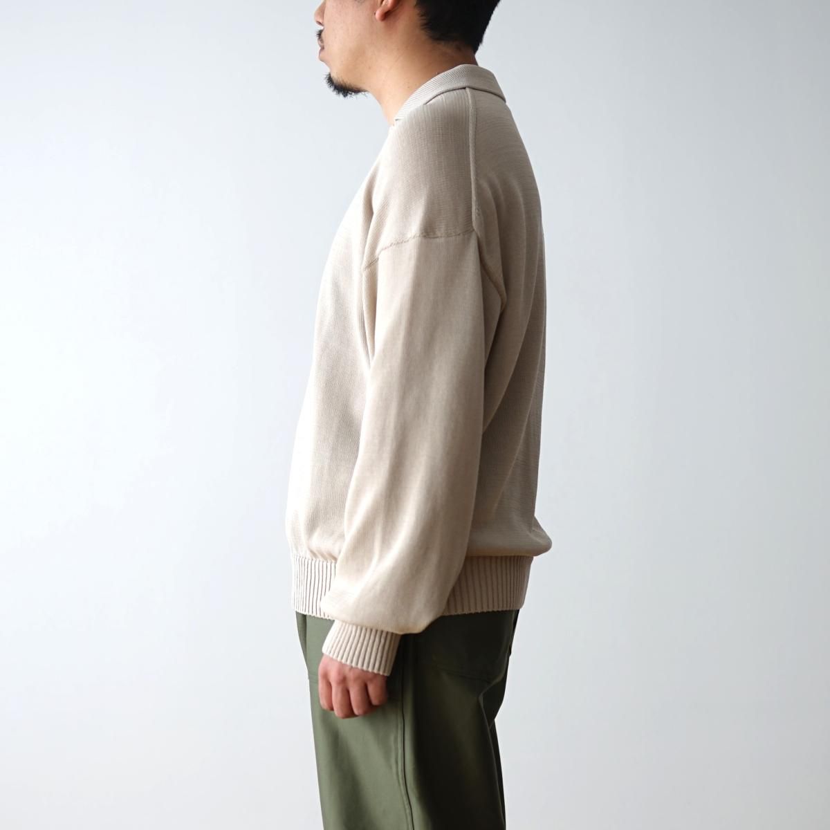 refomed 23ss OLD MAN KNIT POLO ブラウン サイズ3 - トップス refomed 23ss OLD MAN KNIT POLO ブラウン サイズ3 - トップス