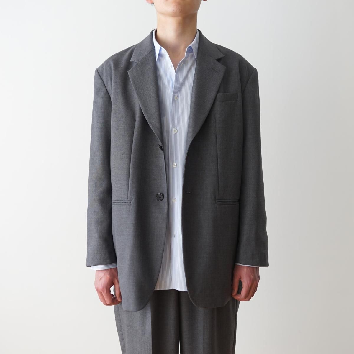 INSCRIRE / アンスクリア】 OVERSIZED JACKET - GREY / PARK INSCRIRE / アンスクリア】 OVERSIZED JACKET - GREY / PARK