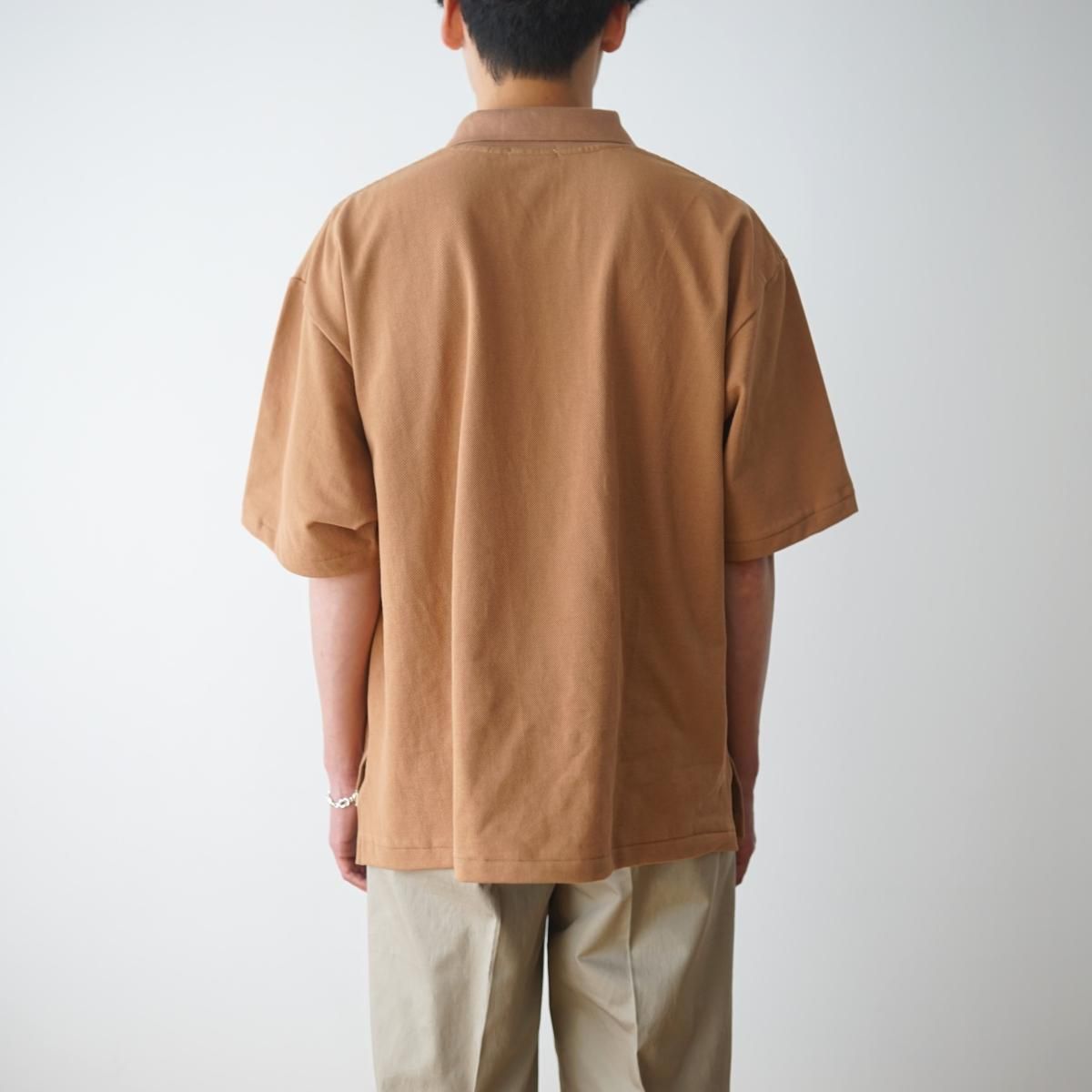 INTERIM / インテリム】 HYPER BIG TANGIS PIQUE SKIPPER POLO