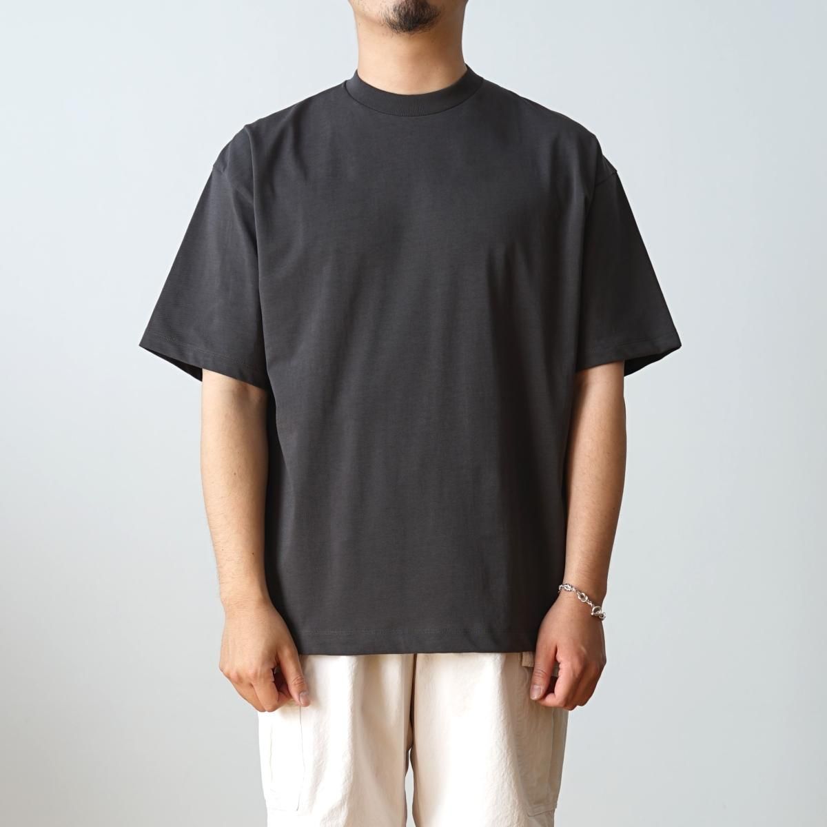 ATON エイトン】 FRESCA PLATE OVERSIZED S/S T-SHIRT ATON エイトン】 FRESCA PLATE OVERSIZED S/S T-SHIRT